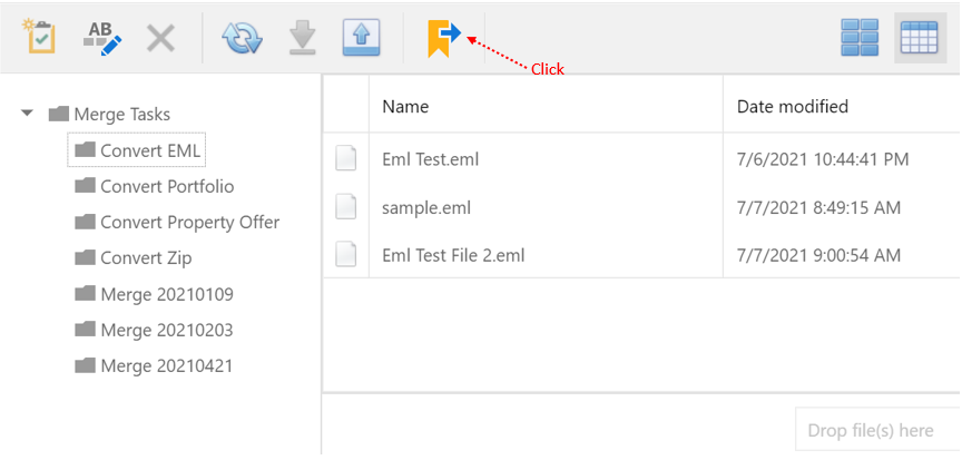 Step 2: Convert EML to PDF